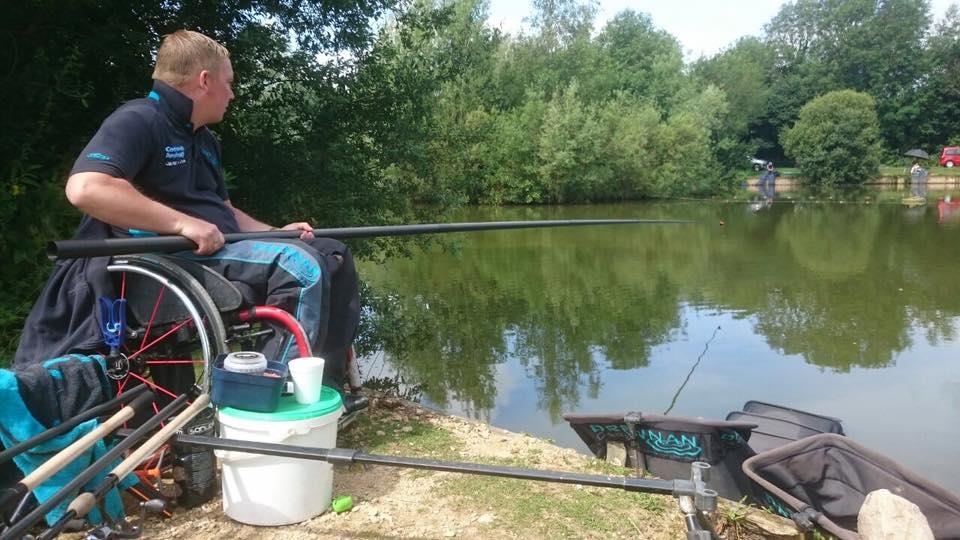 Disabled fishing matches