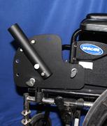 Wheelchair Fishing Rod Holder : adapted clamp holder for one